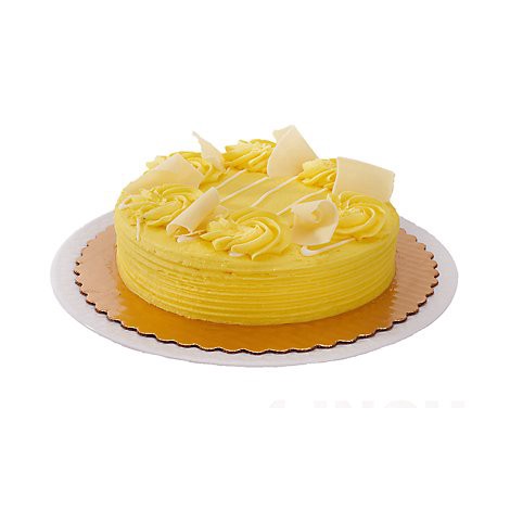 slide 1 of 1, Bakery Cake Lemon Mousse 4 Inch - Each, 1 ct