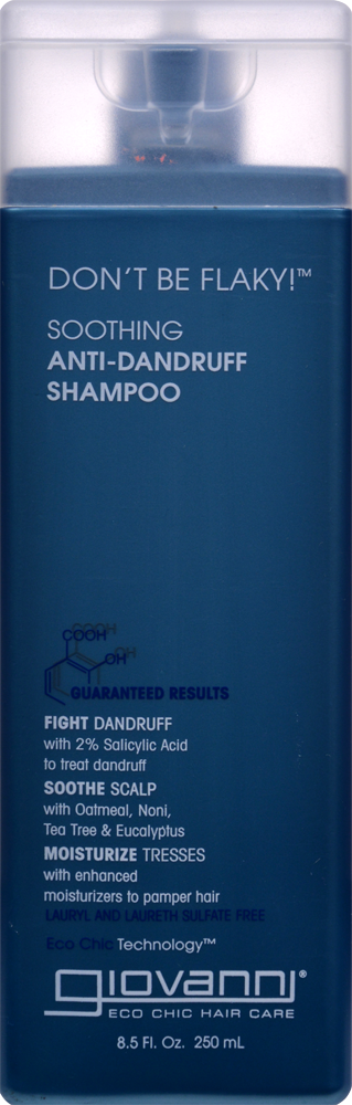 slide 1 of 1, Giovanni Smooth Anti-Dandruff Shampoo, 8.5 fl oz