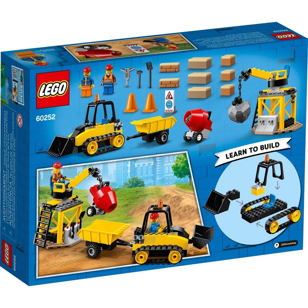 slide 5 of 7, LEGO City Construction Bulldozer 60252 Building Set, 1 ct