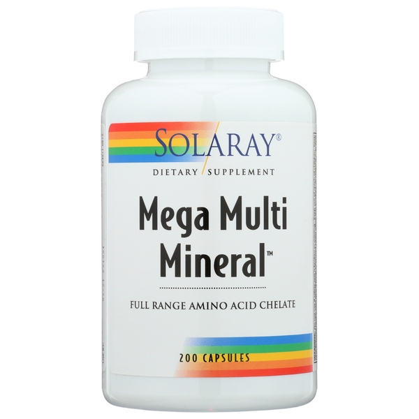 slide 1 of 1, Solaray Mega Multi Mineral, 1 ct