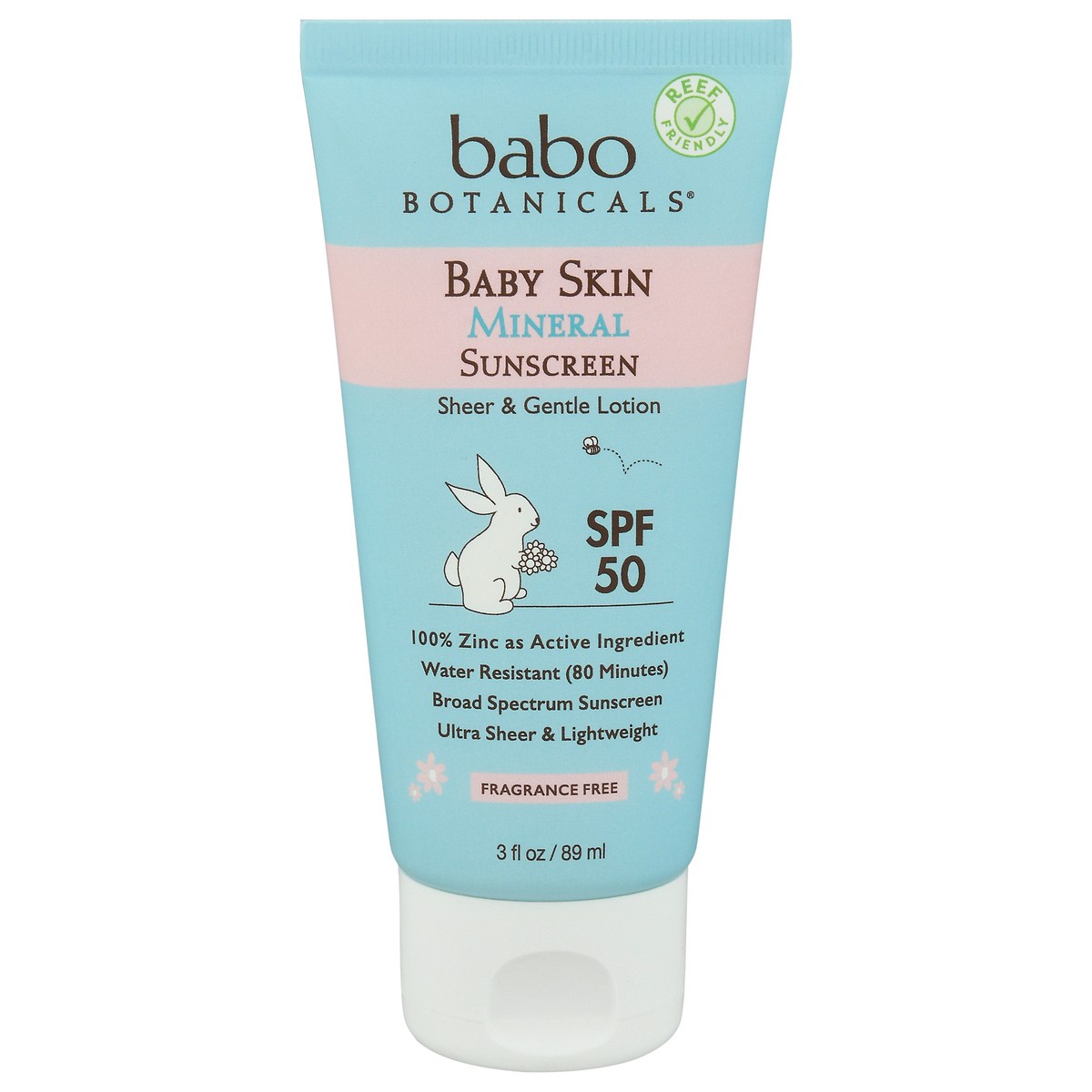 slide 1 of 11, Babo Botanicals Baby Skin Spf 50 Mineral Sunscreen Lotion, 3 oz