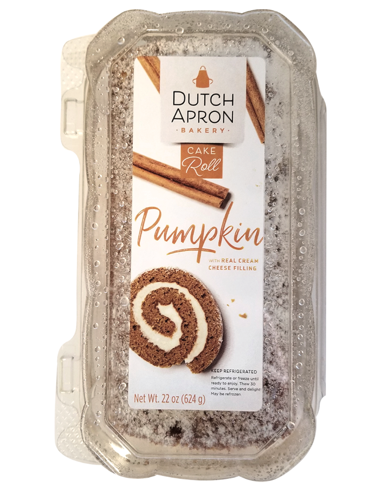 slide 1 of 1, Dutch Apron Bakery Pumpkin Cake Roll, 22 oz