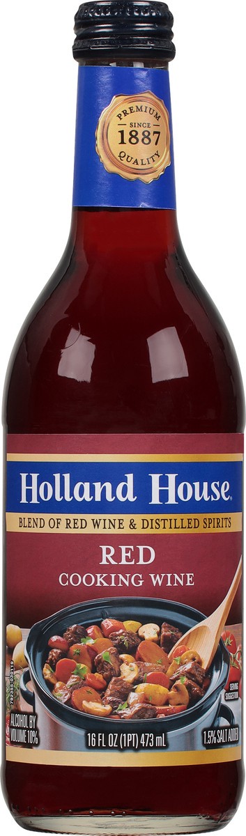 slide 5 of 9, Holland House Red Cooking Wine 16 fl oz, 16 fl oz