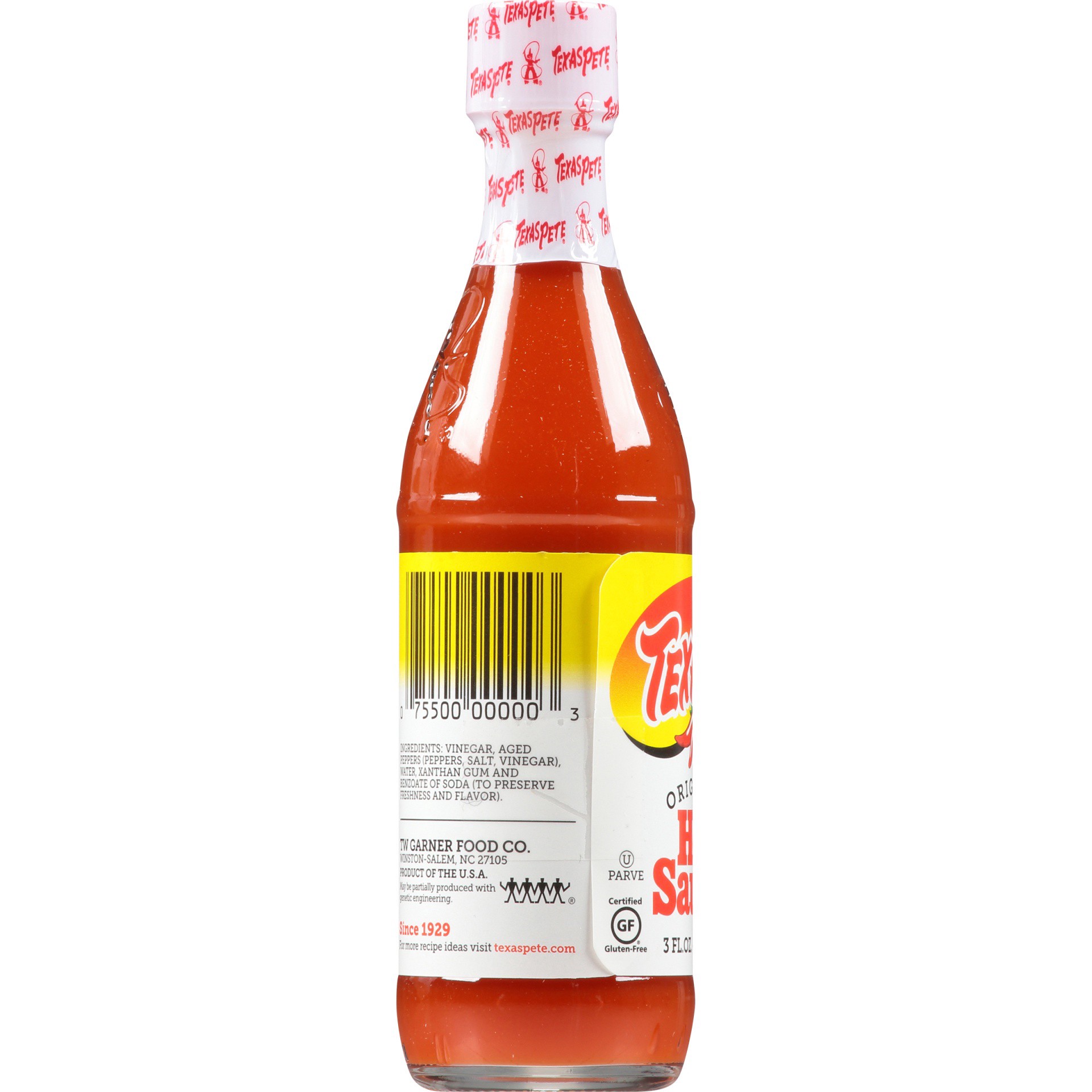 slide 5 of 5, Texas Pete Hot Sauce, 3 fl oz