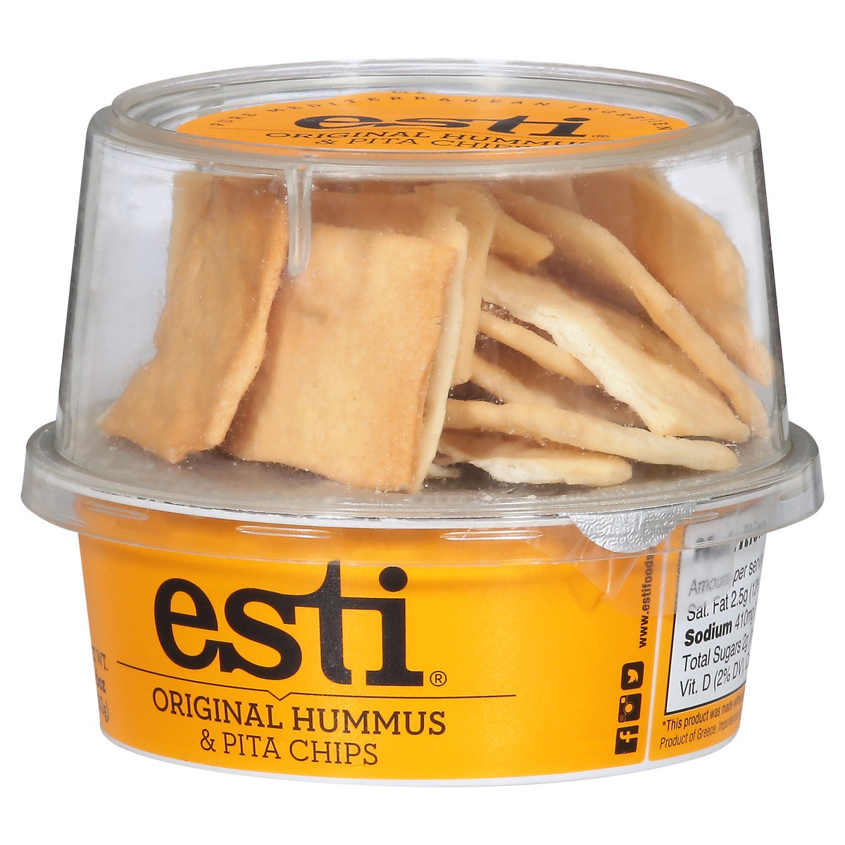 slide 3 of 15, esti Original Hummus & Pita Chips - 4.6 oz, 4.6 oz