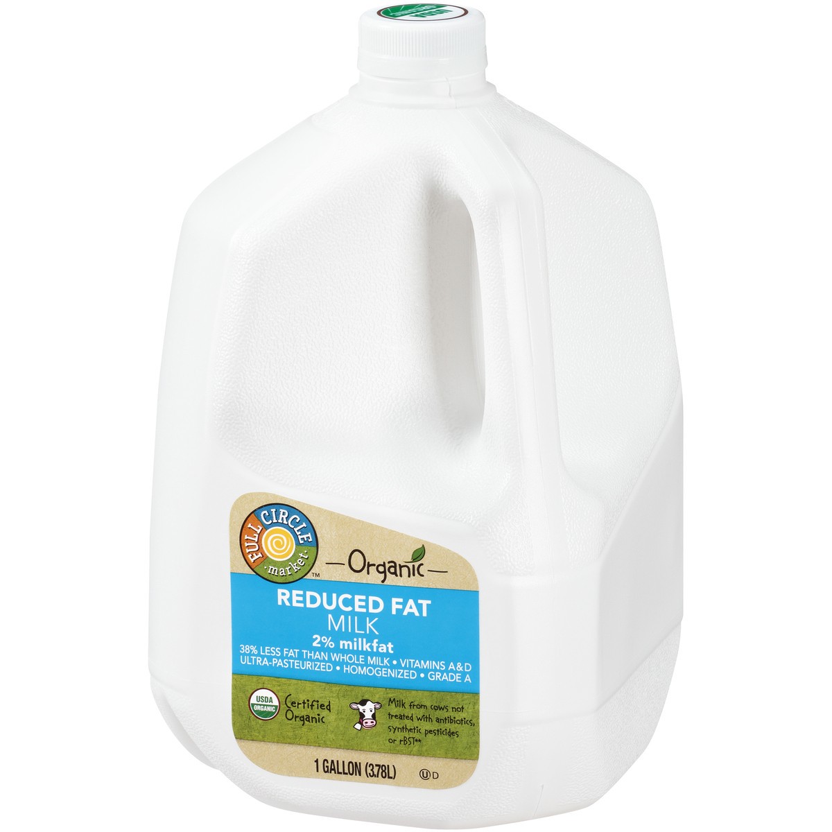 slide 7 of 14, Full Circle Milk Organic Reduced Fat2Pct Uht, 128 oz