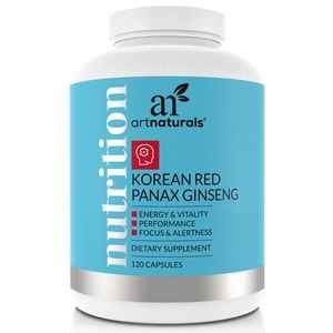 slide 1 of 1, Artnaturals Korean Red Panax Ginseng, 120 Ct, 120 ct