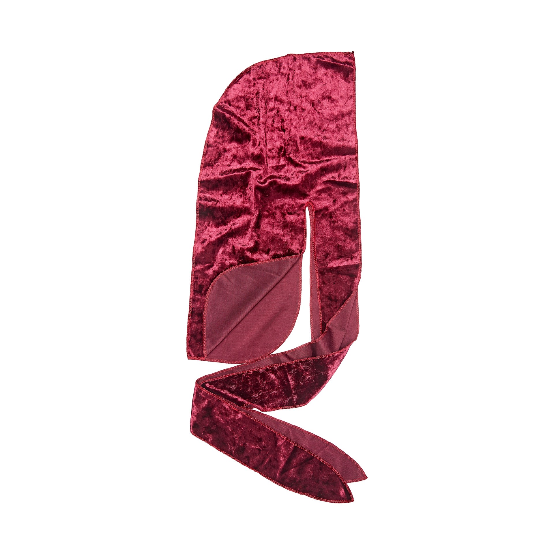 slide 4 of 5, KISS Colors & Care Power Wave Premium Crushed Velvet Luxe Durag, Burgundy, 1 Ct., 1 ct