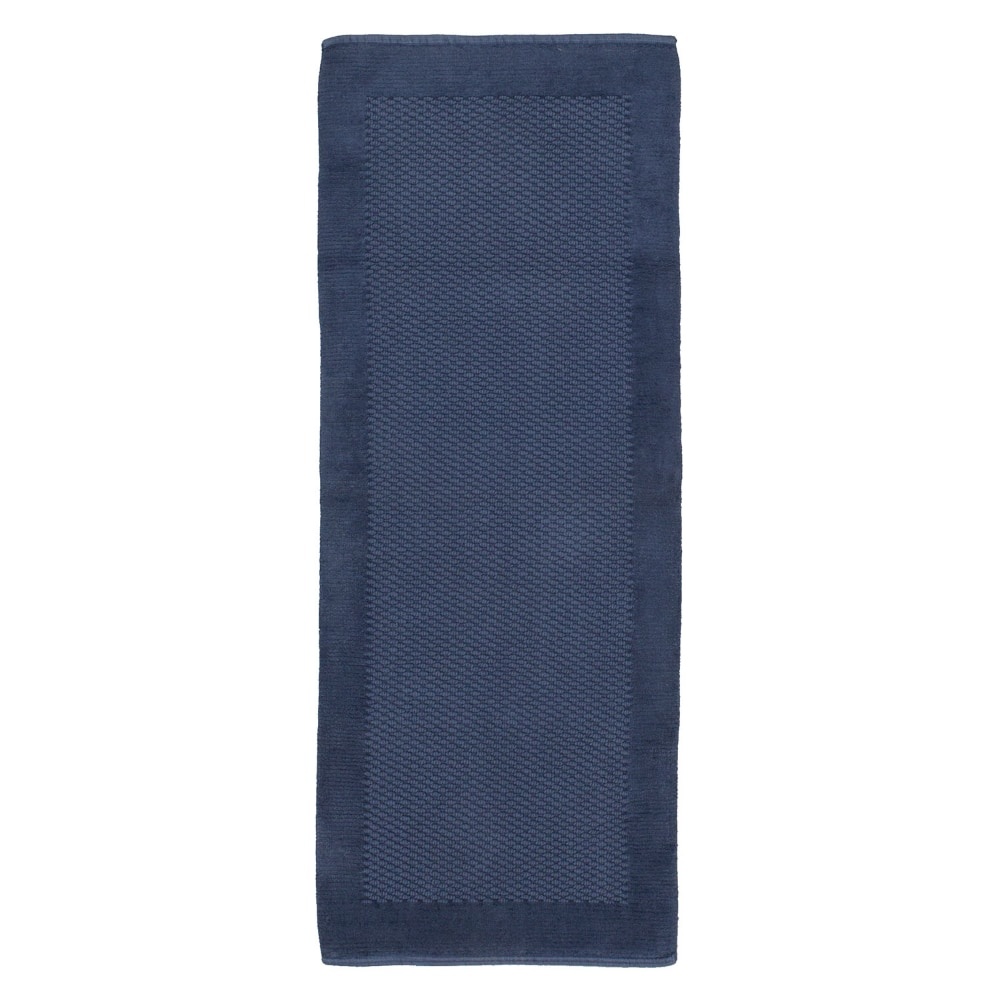 slide 1 of 1, HD Designs Turkish Bath Rug - Vintage Indigo, 22 in x 58 in