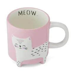 Pfaltzgraff Mug Figural Cat Meow 16 oz