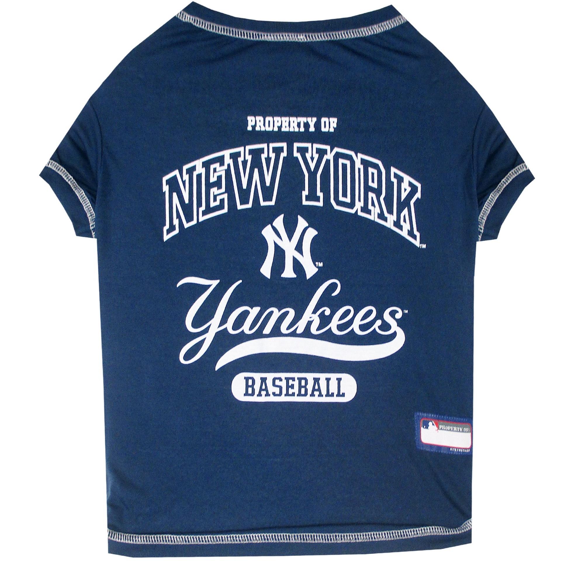 slide 1 of 1, Pets First New York Yankees T-Shirt, LG