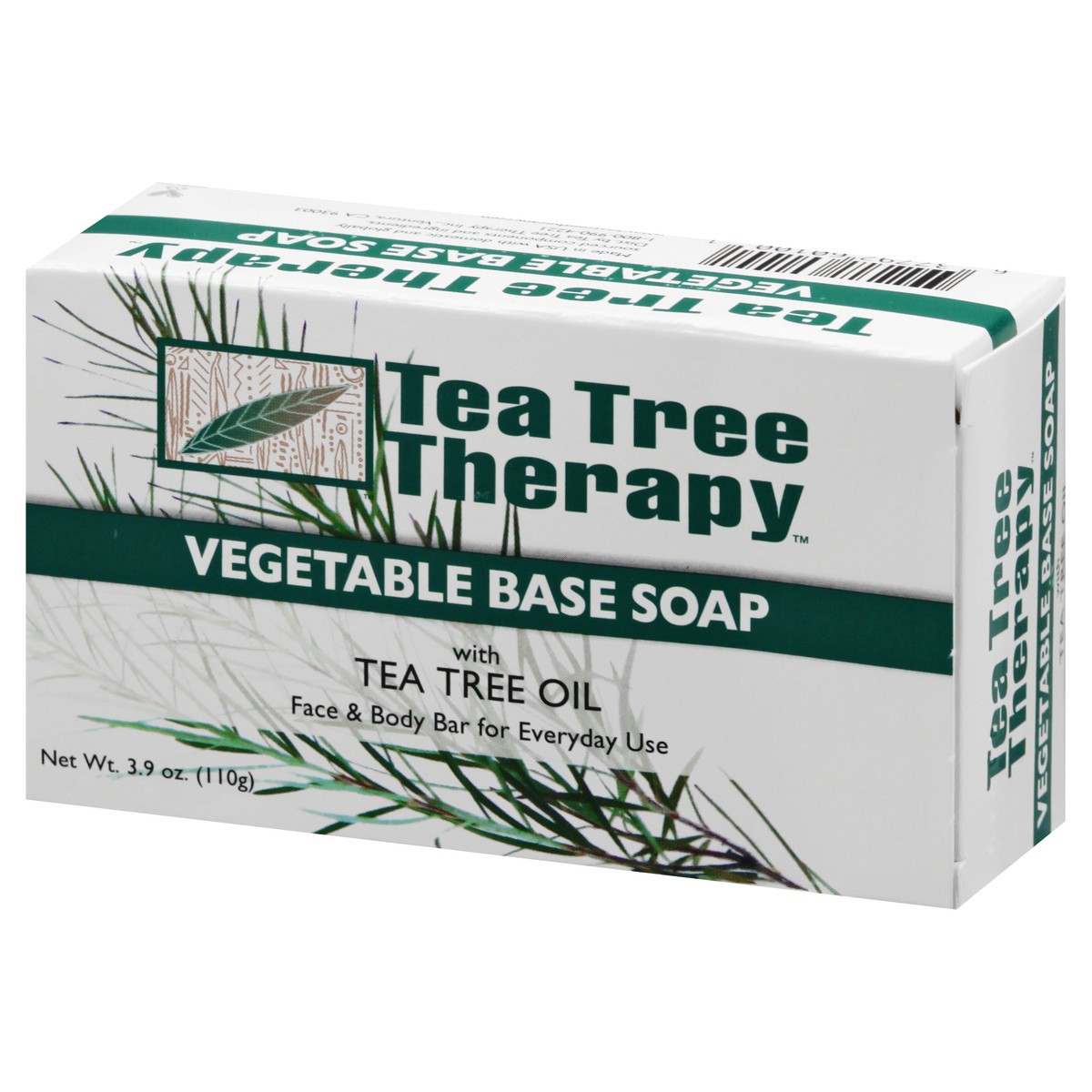 slide 5 of 12, Tea Tree Therapy Vegetable Base Soap With Tea Tree Oil, 3.9 oz