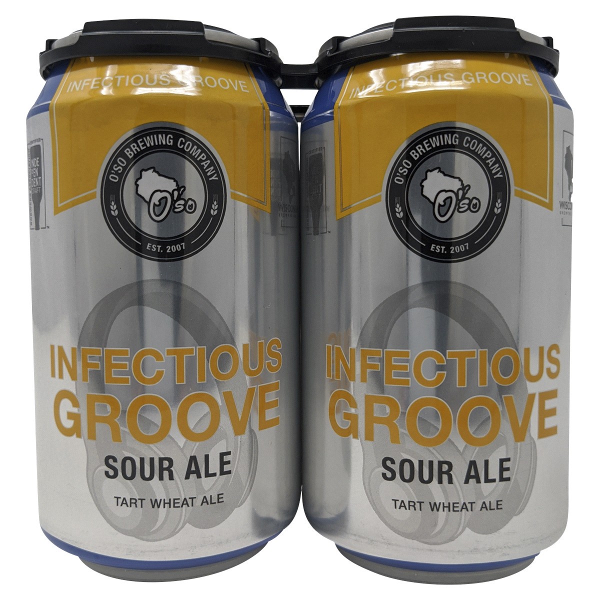 slide 1 of 5, O'so Brewing Infectious Groove Sour Blonde, 1 ct