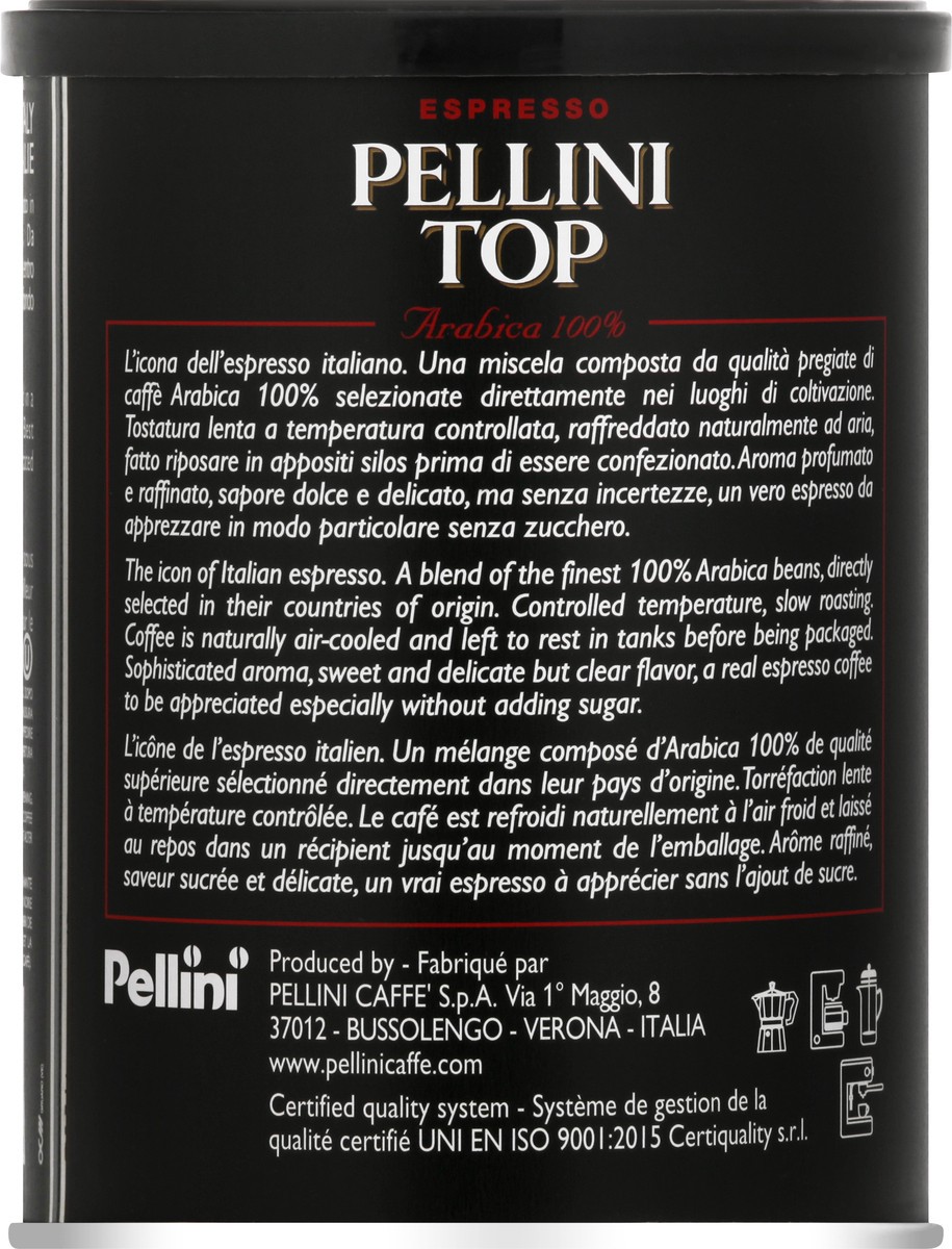 slide 4 of 9, PELLINI TOP Espresso 100% Arabica Ground Coffee - 8.8 oz, 8.8 oz