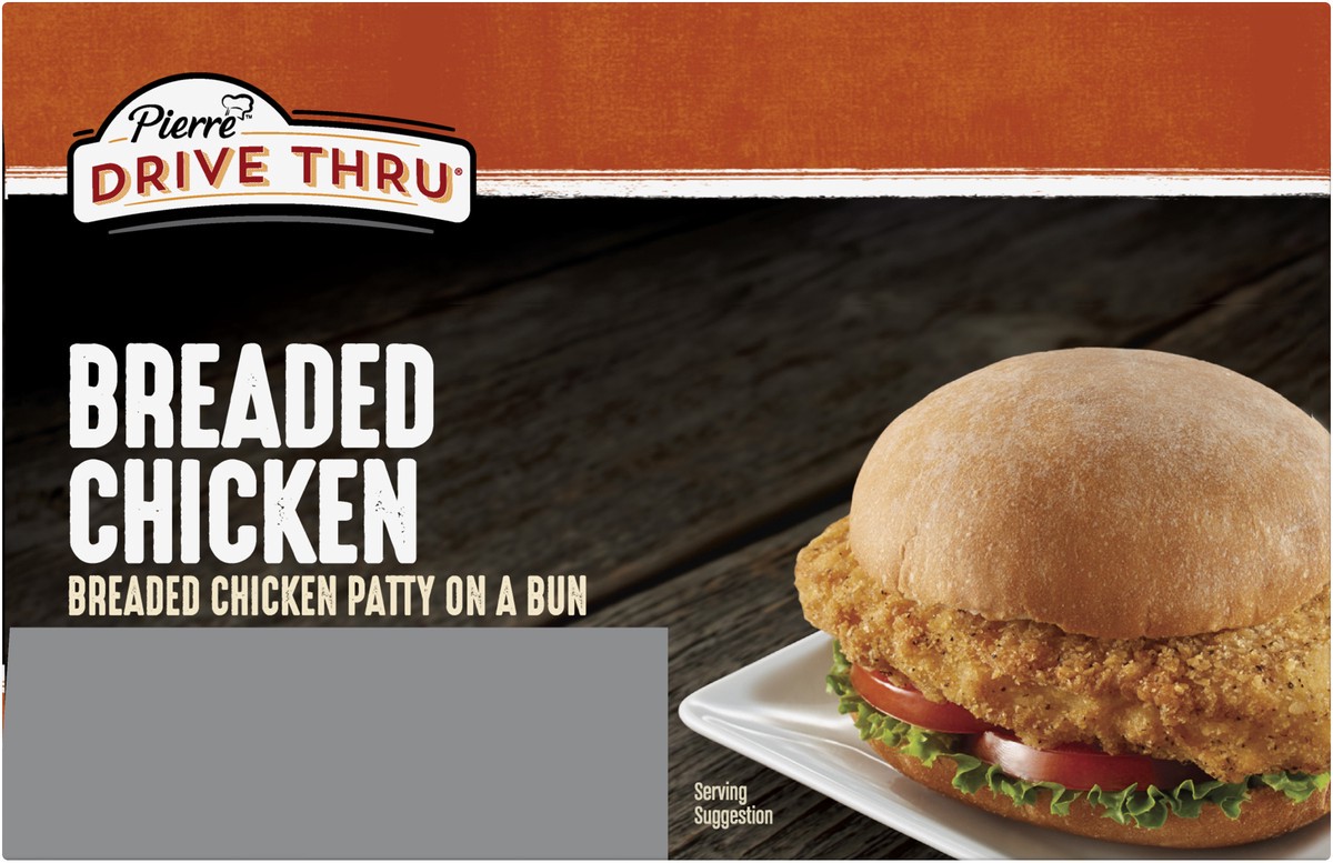 slide 5 of 9, Pierre Drive Thru Breaded Chicken Sandwich, 5.6 oz