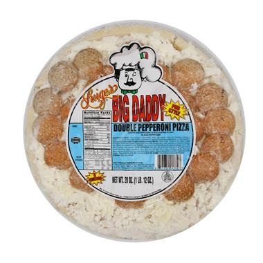 slide 1 of 1, Luige's Big Daddy Double Pepperoni Pizza, 28 oz