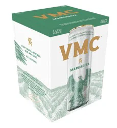 VMC Margarita Hard Seltzer 355ml 4 Pack Cans