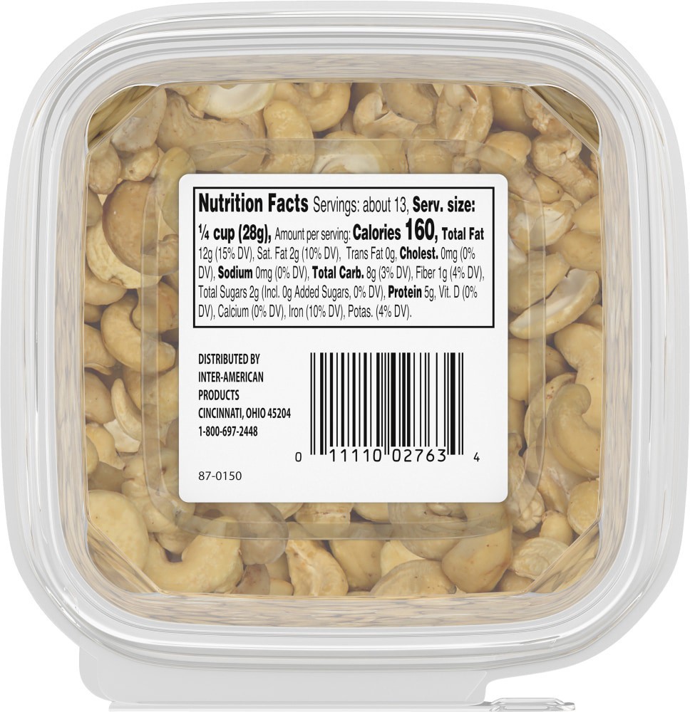 slide 2 of 4, Raw Cashews, 13 oz