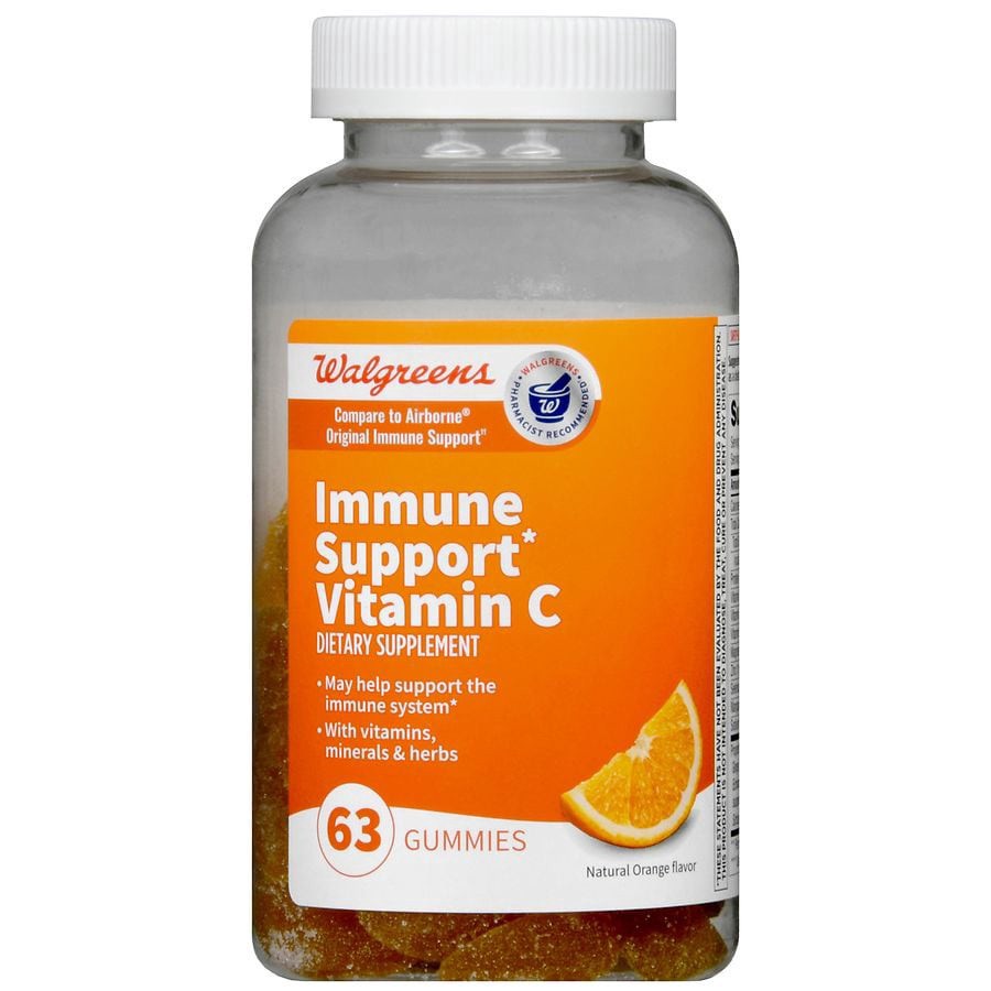 slide 4 of 5, Walgreens Wal-Born Vitamin Gummies Orange, 63 ct