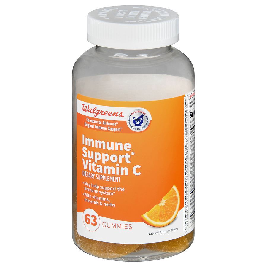 slide 1 of 5, Walgreens Wal-Born Vitamin Gummies Orange, 63 ct