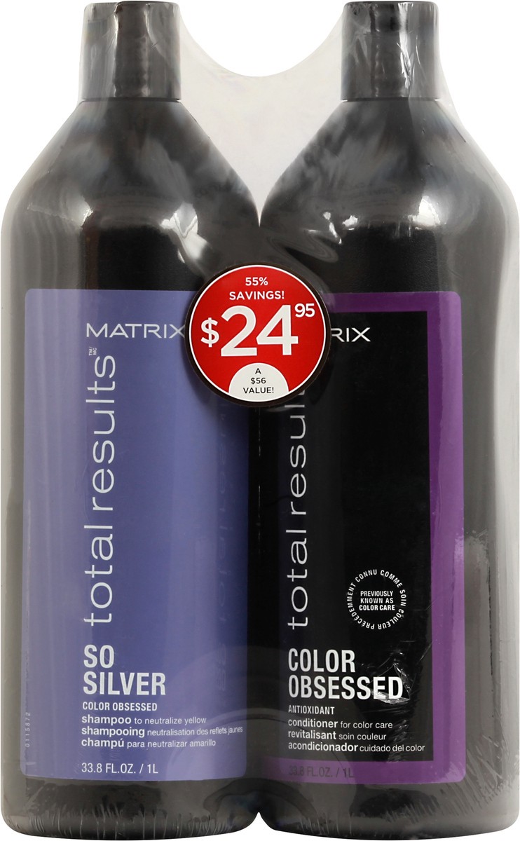 slide 7 of 9, Matrix Shampoo/Conditioner 2 ea, 33.8 oz