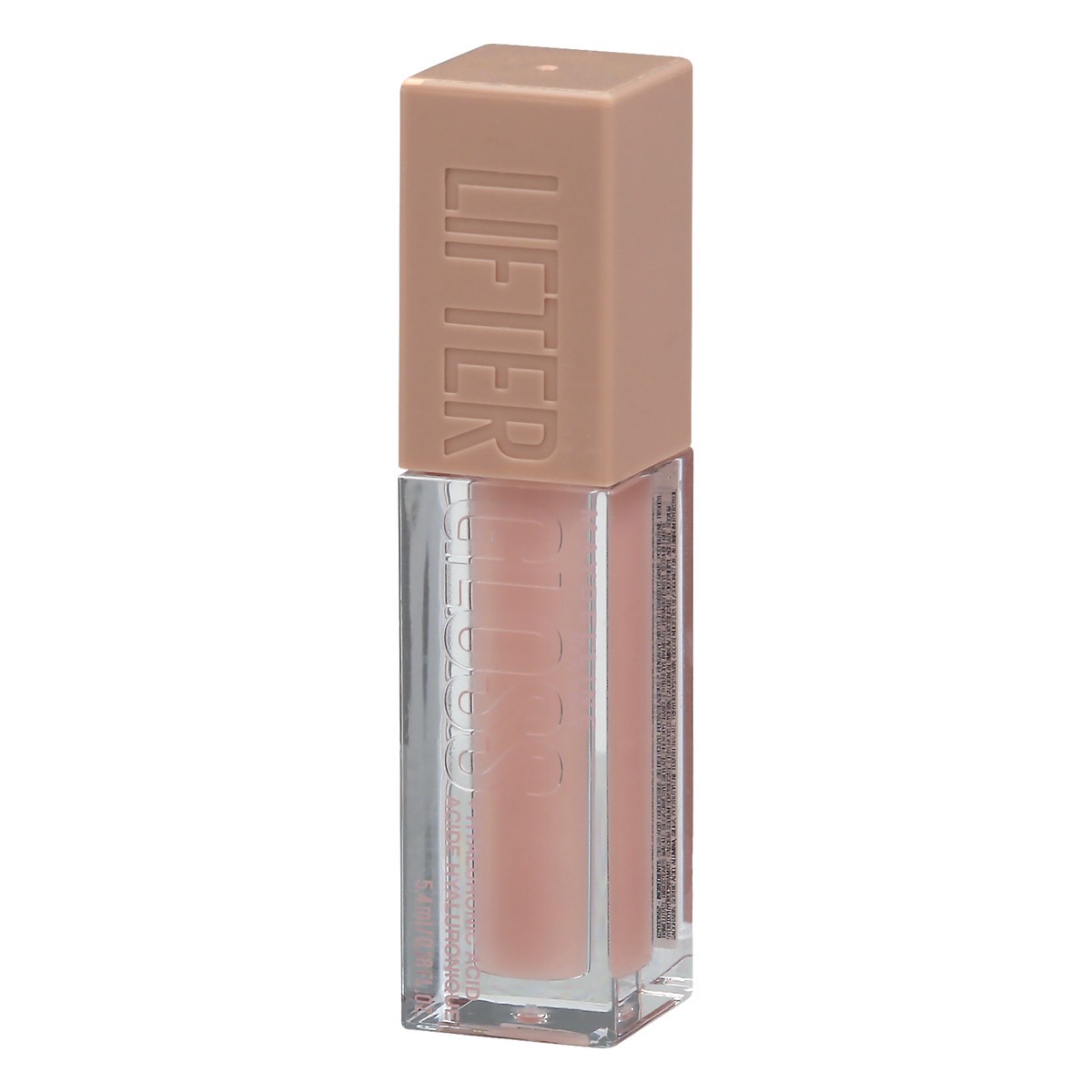 slide 3 of 9, Maybelline Lifter Gloss Plumping Lip Gloss with Hyaluronic Acid - 2 Ice - 0.18 fl oz: Hydrating Shine, Fuller Look, XL Wand, 0.18 fl oz