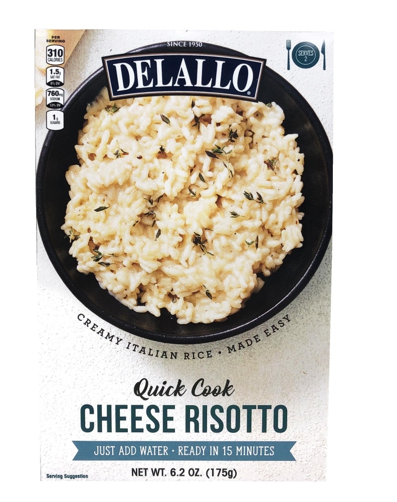 slide 1 of 1, DeLallo Quick Cook Cheese Risotto, 6.2 oz