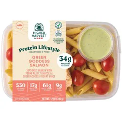 Higher Harvest by H-E-B 34g Protein Lifestyle Meal - Green Goddess Salmon