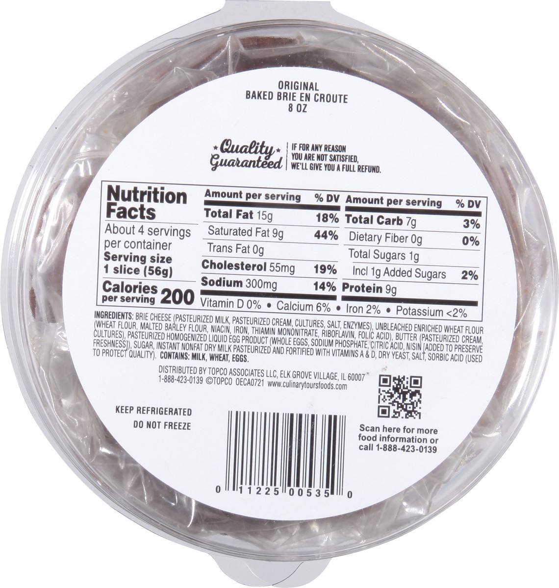 slide 2 of 17, Culinary Tours Original Brie en Croute 8 oz, 8 oz