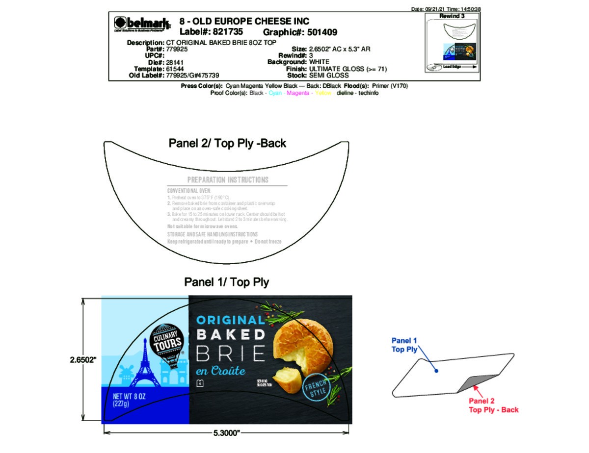 slide 9 of 17, Culinary Tours Original Brie en Croute 8 oz, 8 oz
