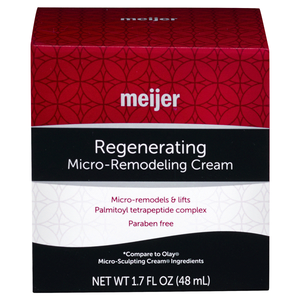 slide 1 of 4, Meijer Regenerating Micro-Remodeling Cream, 1.7 oz