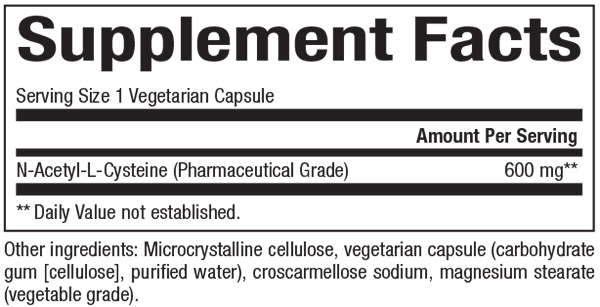 slide 2 of 2, Natural Factors N-Acetyl-L-Cysteine, 86 g