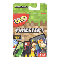 slide 9 of 9, Mattel Minecraft UNO Card Game 1 ea, 1 ct