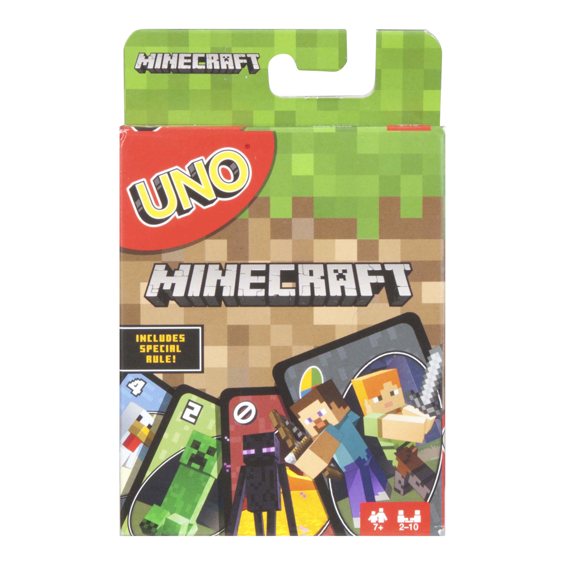 slide 8 of 9, Mattel Minecraft UNO Card Game 1 ea, 1 ct