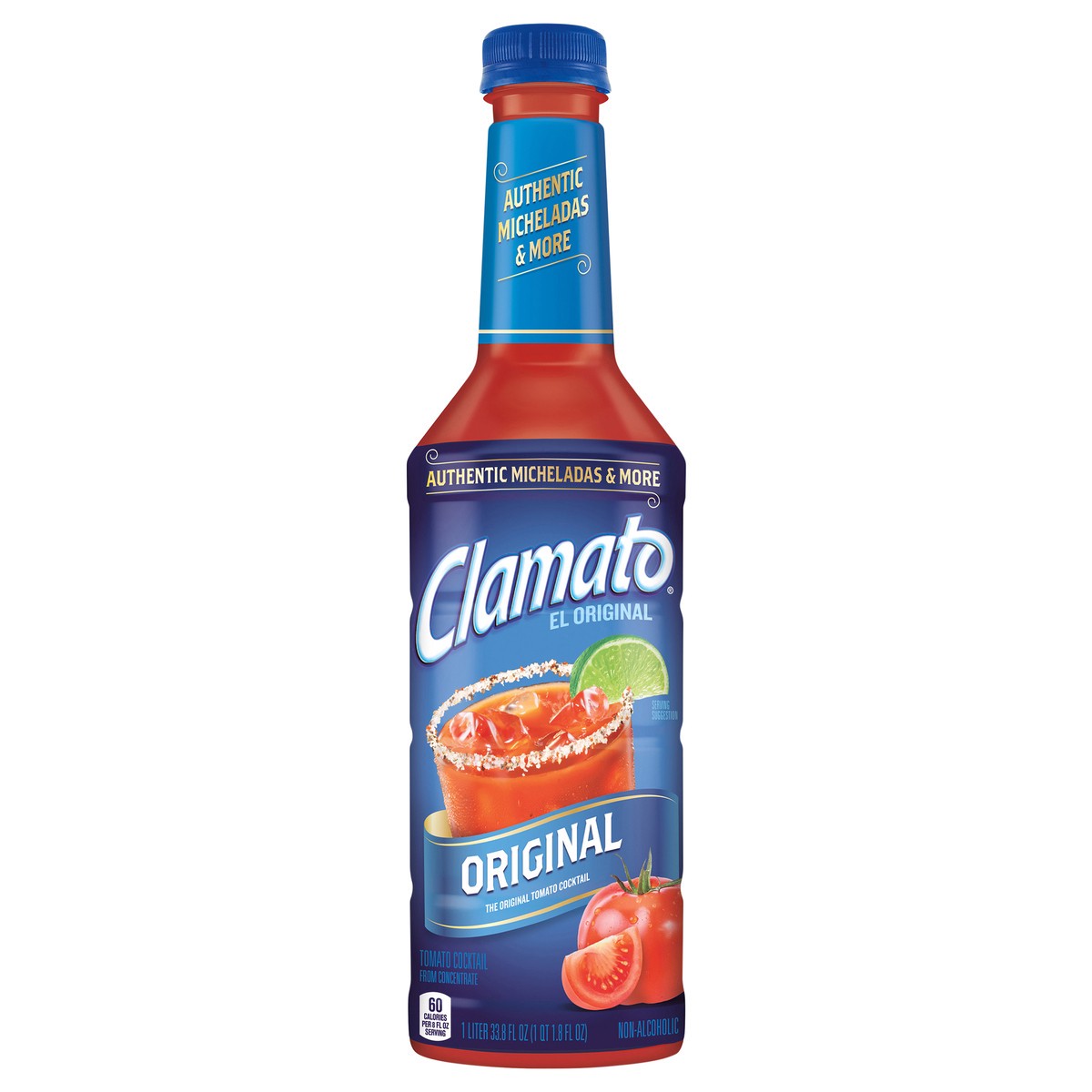 slide 4 of 12, Distributed Consumables Clamato Original, 33.8 fl oz