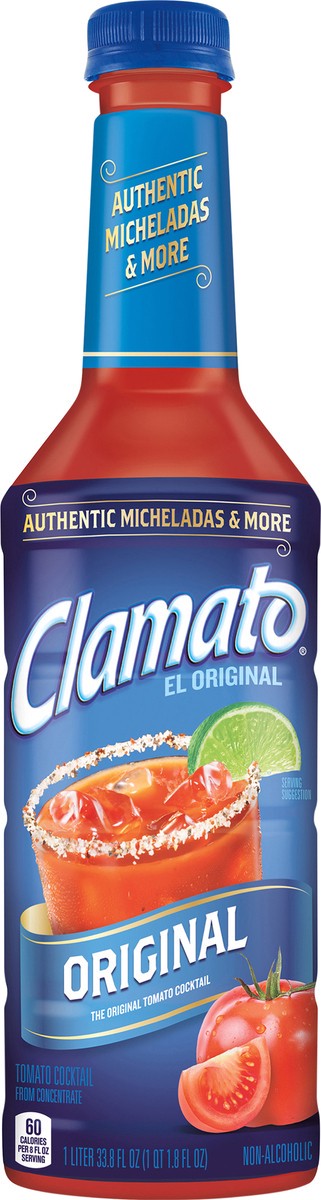 slide 5 of 12, Distributed Consumables Clamato Original, 33.8 fl oz