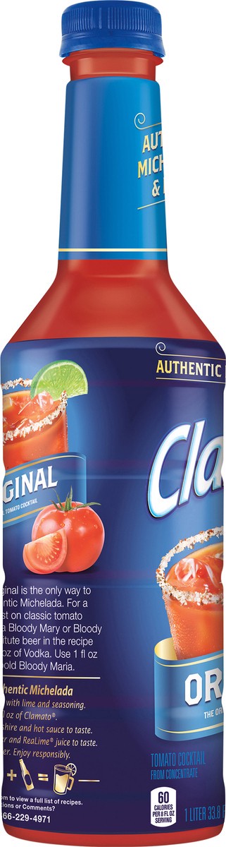 slide 11 of 12, Distributed Consumables Clamato Original, 33.8 fl oz