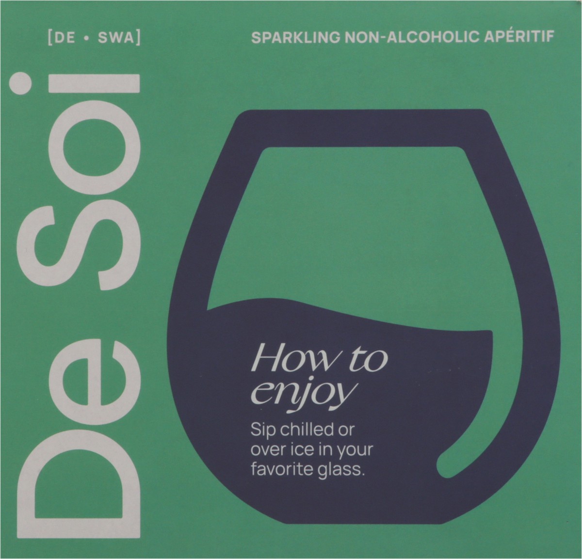 slide 3 of 13, De Soi Sparkling Non-Alcoholic Purple Lune Aperitif 4 - 8 fl oz Cans, 4 ct; 8.4 oz