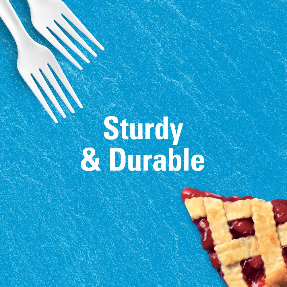 slide 2 of 4, Kroger Everday Plastic Forks, 48 ct