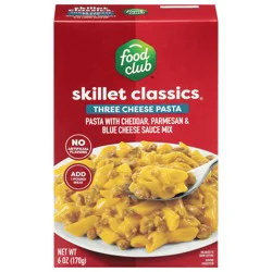 Food Club Skillet Classics Three Cheese Pasta 6 oz