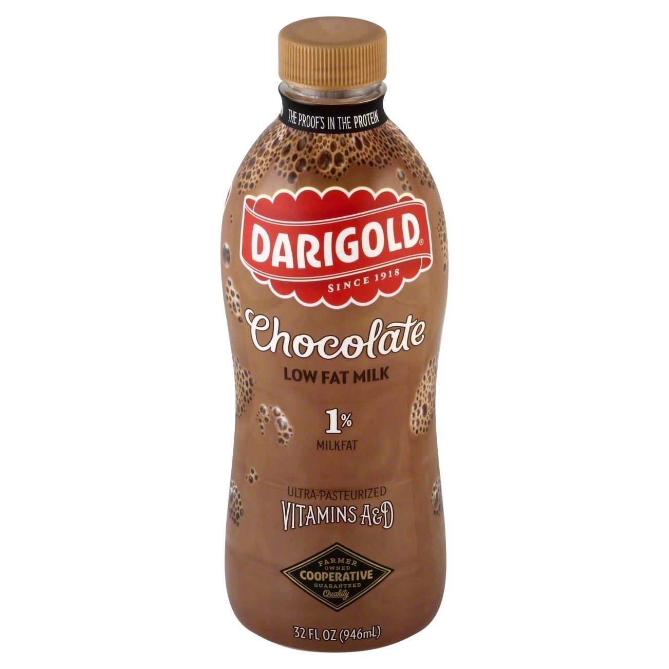 slide 1 of 6, Darigold Low Fat Chocolate Milk, 1 qt