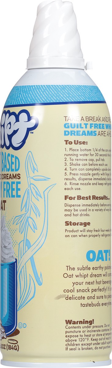 slide 7 of 14, Whipt Plant Based Dairy Free Oat Whipped Dreams 6.5 oz, 6.5 oz