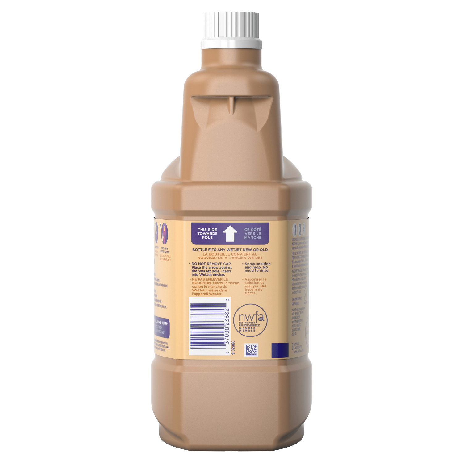 slide 4 of 5, Swiffer Wet Jet Mop Wood Refill Solution, Hardwood Floor Cleaner for Mopping & Cleaning, 42.2oz, 1.32 qt