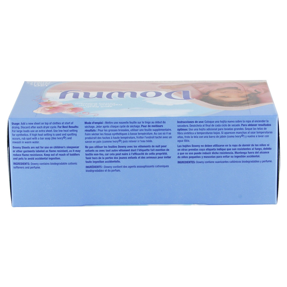 slide 3 of 6, Downy April Fresh Fabric Softener Dryer Sheets, 120 Count, 120 ct