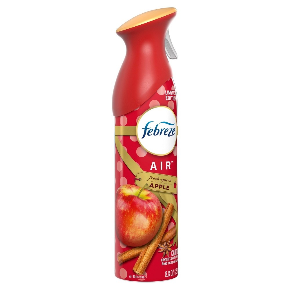 slide 4 of 4, Febreze Air Fresh Pressed Apple, 8.8 oz