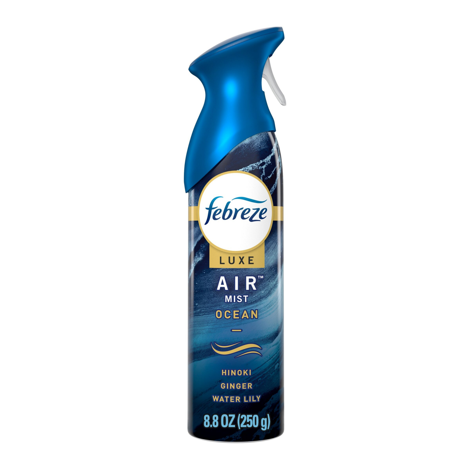 slide 1 of 8, Febreze Air Freshener Spray, Odor-Fighting Room Spray, Ocean Scent, 8.8oz, 1 Count, 8.8 oz