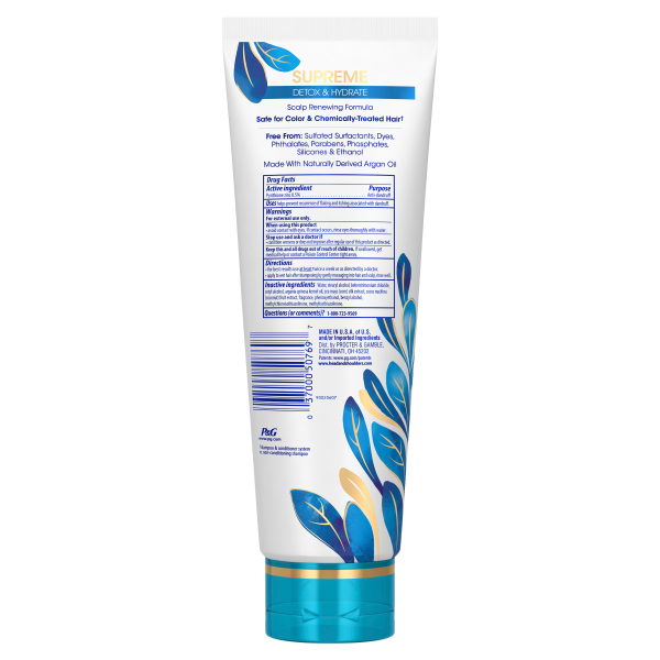 slide 22 of 29, Head & Shoulders Head and Shoulders Supreme Detox & Hydrate Hair & Scalp Conditioner, 9.4 fl oz, 9.4 fl oz