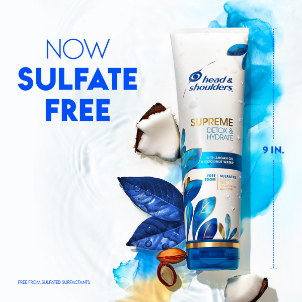 slide 16 of 29, Head & Shoulders Head and Shoulders Supreme Detox & Hydrate Hair & Scalp Conditioner, 9.4 fl oz, 9.4 fl oz