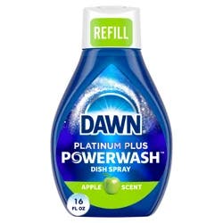 Dawn Powerwash Spray, Dish Soap, Dishwashing Liquid, Apple, 1 Refill, 16 Fl Oz