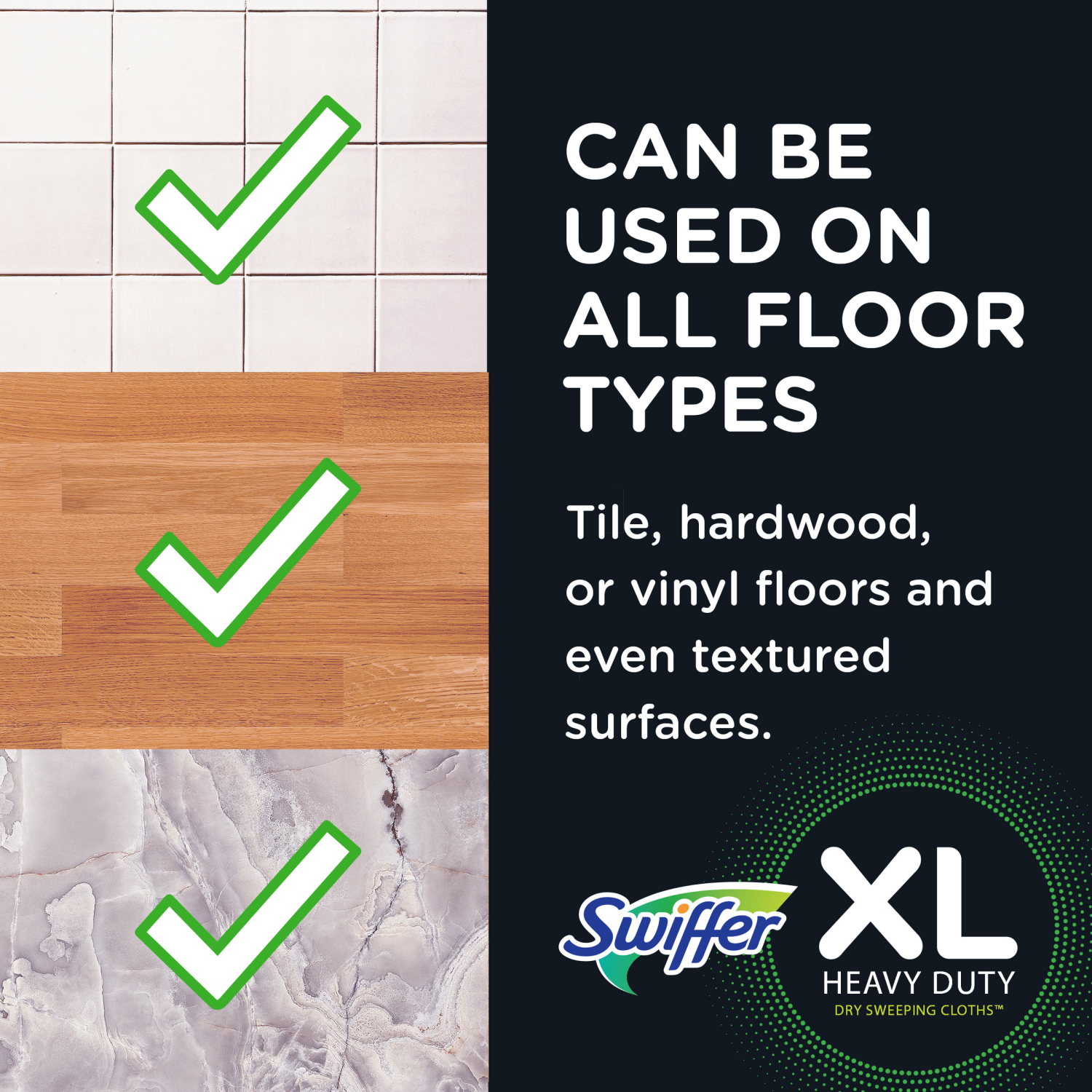 slide 5 of 5, Swiffer XL Heavy Duty Dry Duster Refills - Unscented - 10ct, 10 ct